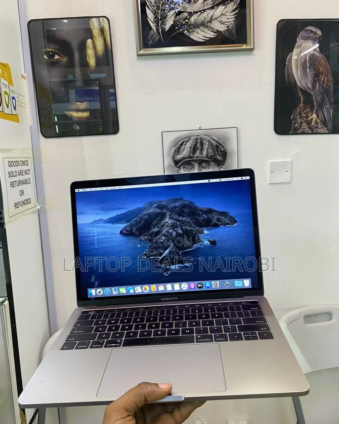 Laptop Apple MacBook Pro 2017 16GB Intel Core I7 SSD 256GB