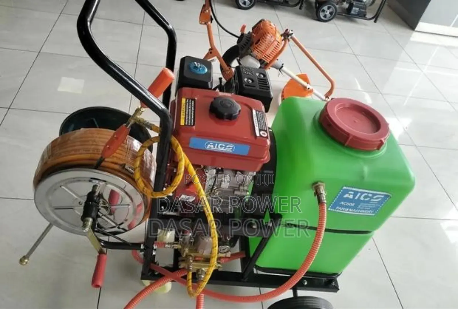 60l Engine Sprayer, With Trolley.