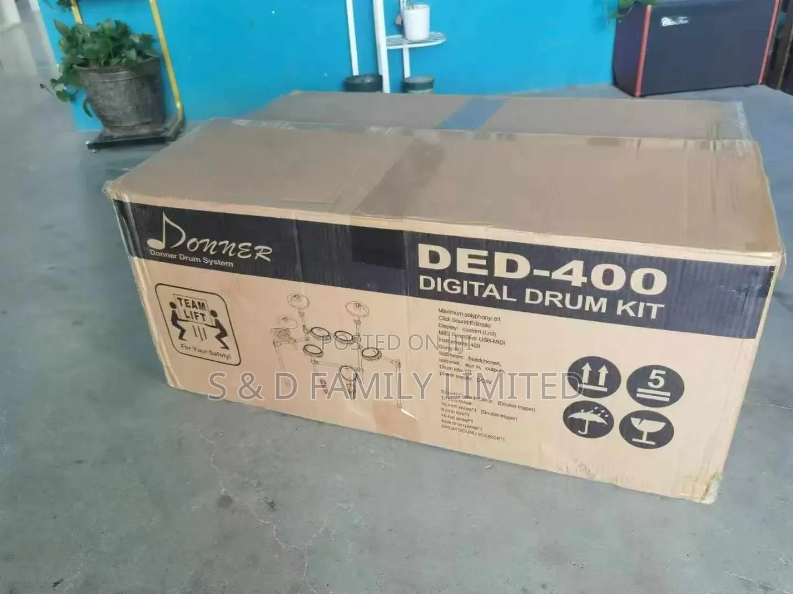 Donner DED400 Professional Electronic Drum Set Kit in Nairobi Central