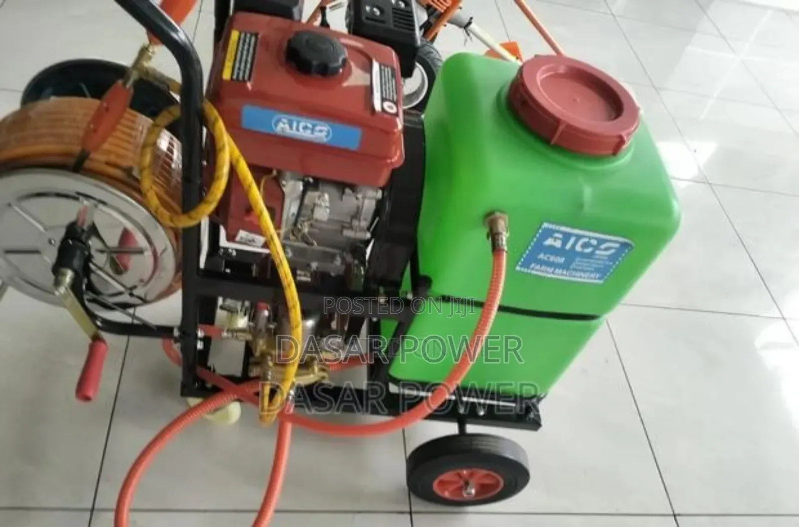 60l Engine Sprayer, With Trolley.
