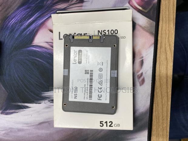 Lexar 512GB 2.5” SSD - main view