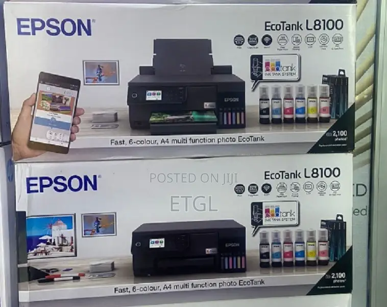 Epson Ecotank L8100 Printer With Wi-Fi
