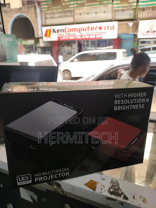 T6 Higher Resolution Projector 1080 Full Hd Resolution - thumbnail 2