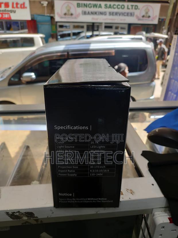 T6 Higher Resolution Projector 1080 Full Hd Resolution - thumbnail 3