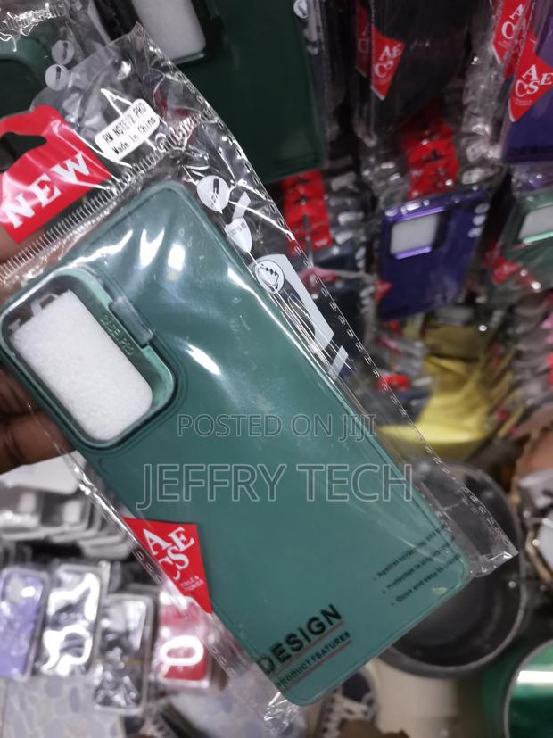 Green Camera Stand Color TPU(Soft) Phone Case Mi Note 12pro - thumbnail 3