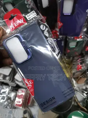 Dark Bluecamera Stand Color TPU (Soft) Phonemi Note12pro