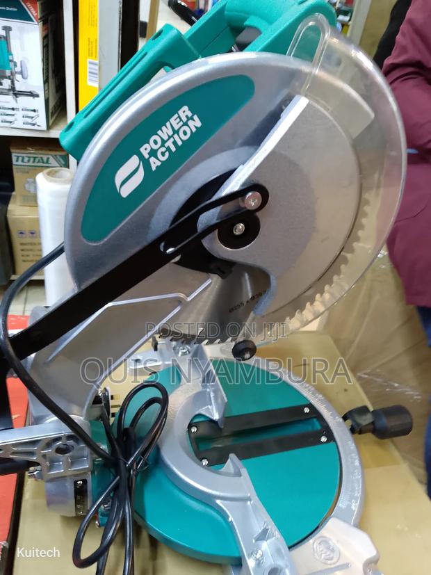Mitre Saw, Sliding Miter Saw With Free Blade 10" 2000w - thumbnail 3