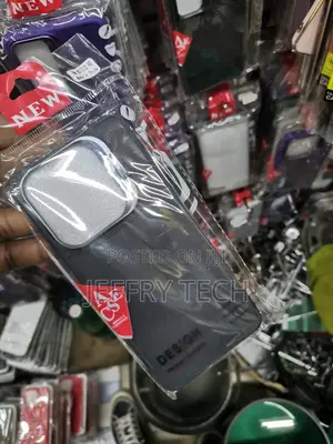 Black Camera Stand Color TPU (Soft) Phone Case - Realme 13C