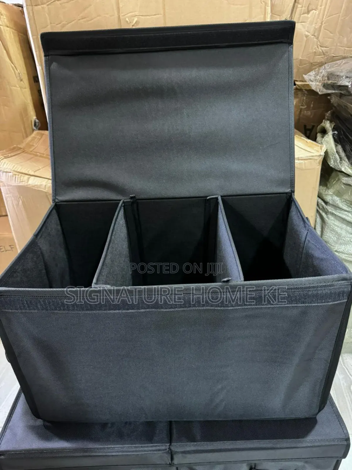 Foldable Car Trunk Boot Organizer With Lid