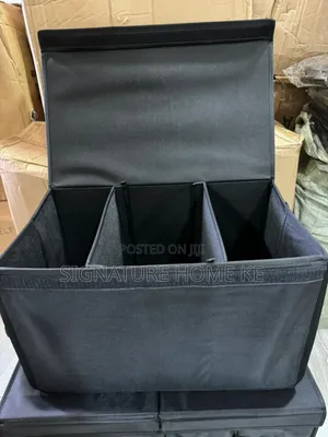 Foldable Car Trunk Boot Organizer With Lid