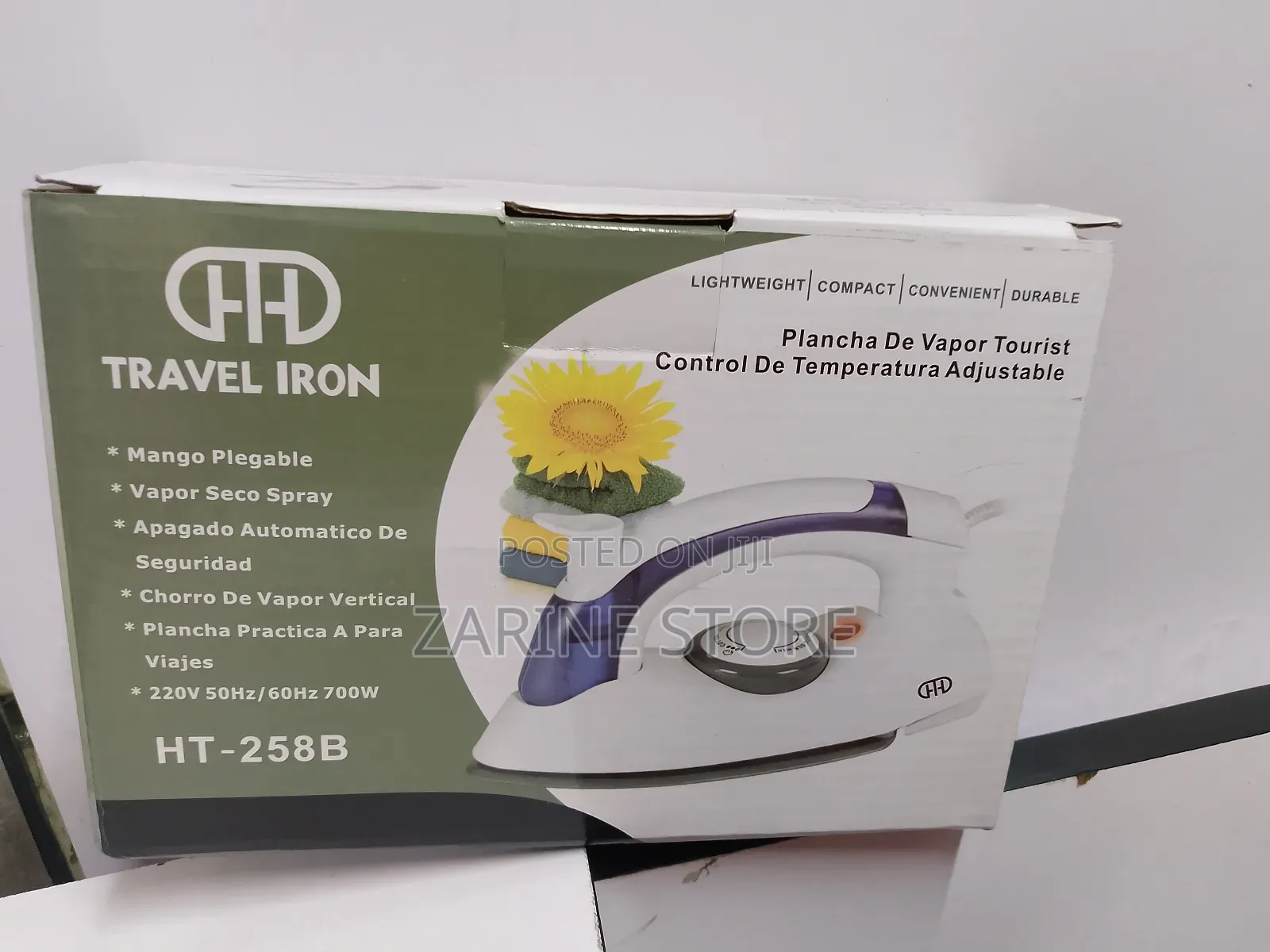 Variable Temperature Control Steam Iron HT-258B