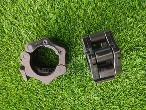 Pair of Gym Weight Collar Nuts Plastic Black