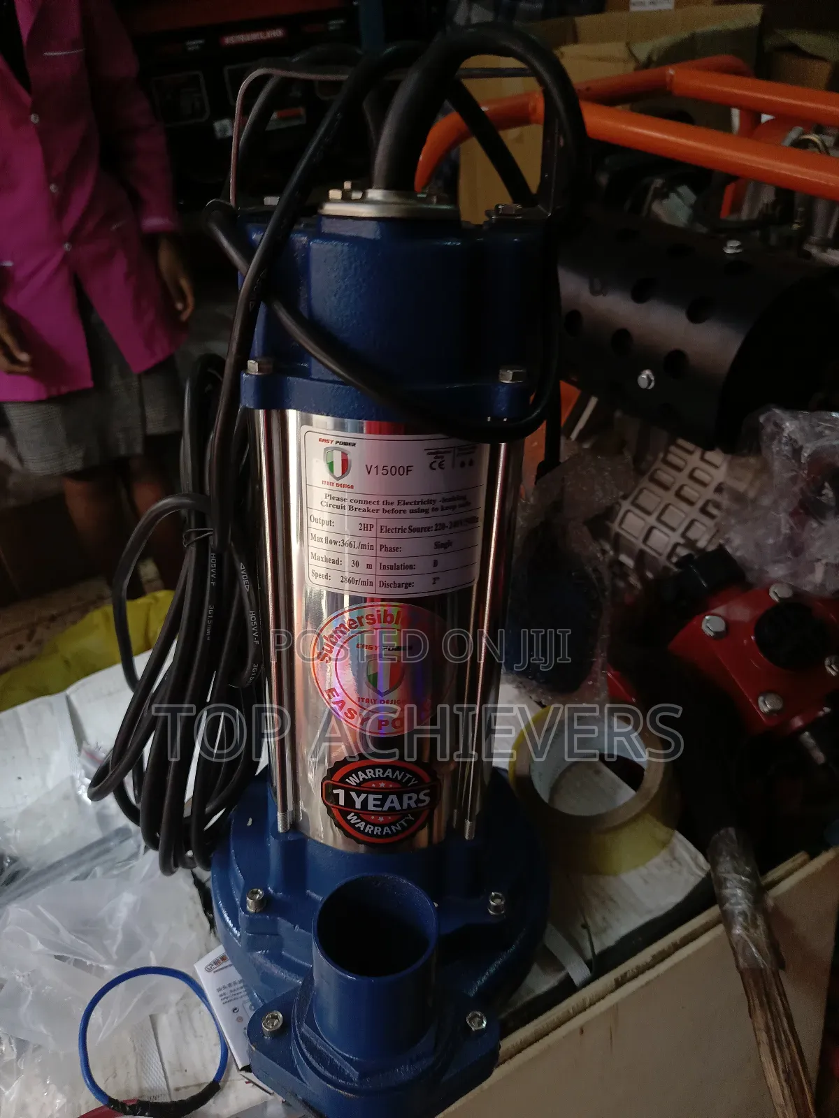 Quality Sewage Pump 2hp 30m/Drainage Pump