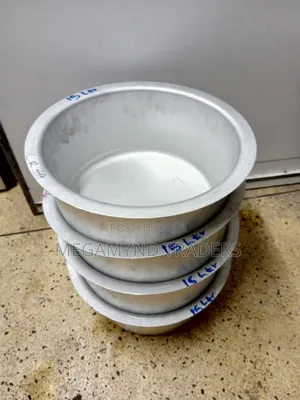 15 LTR Aluminium Sufuria With Lid