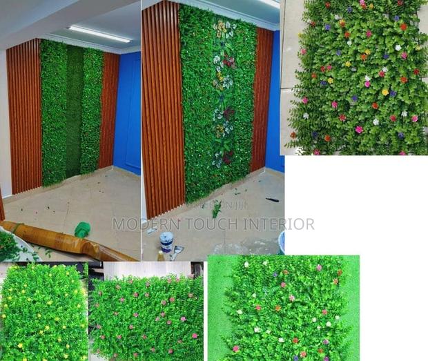 Hedge Panels - With Colored Flowers