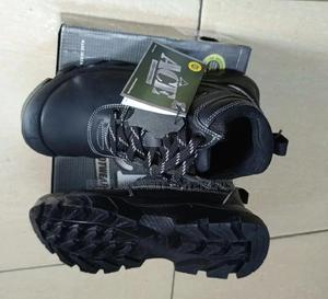 Waterproof Genuine Leather Wolverine ACE Safety Boots - main view