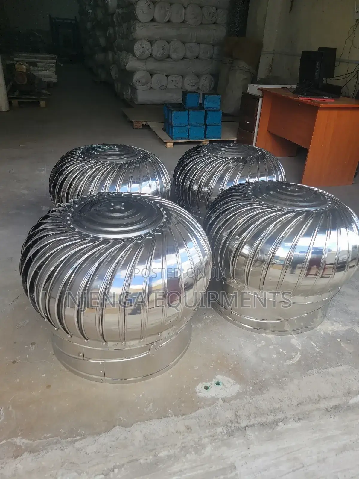 Wind Driven Roof Cyclones