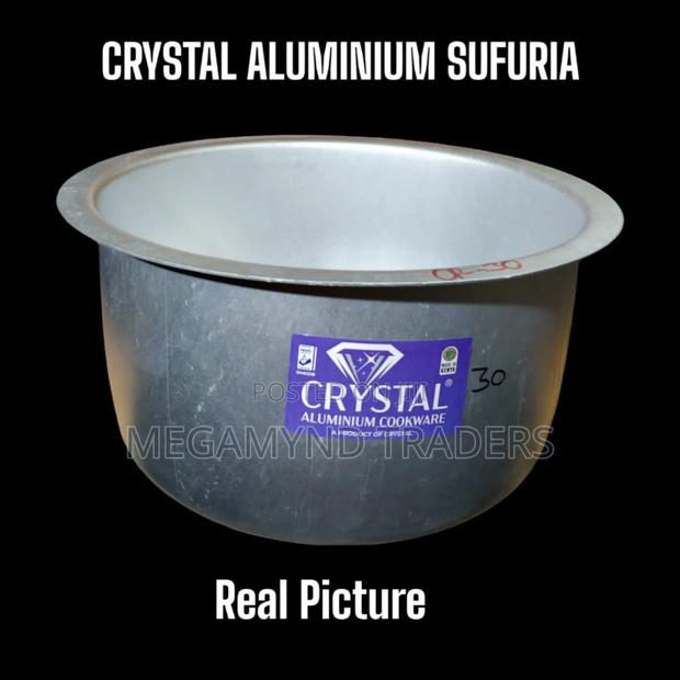 15 LTR Aluminium Sufuria With Lid - thumbnail 3