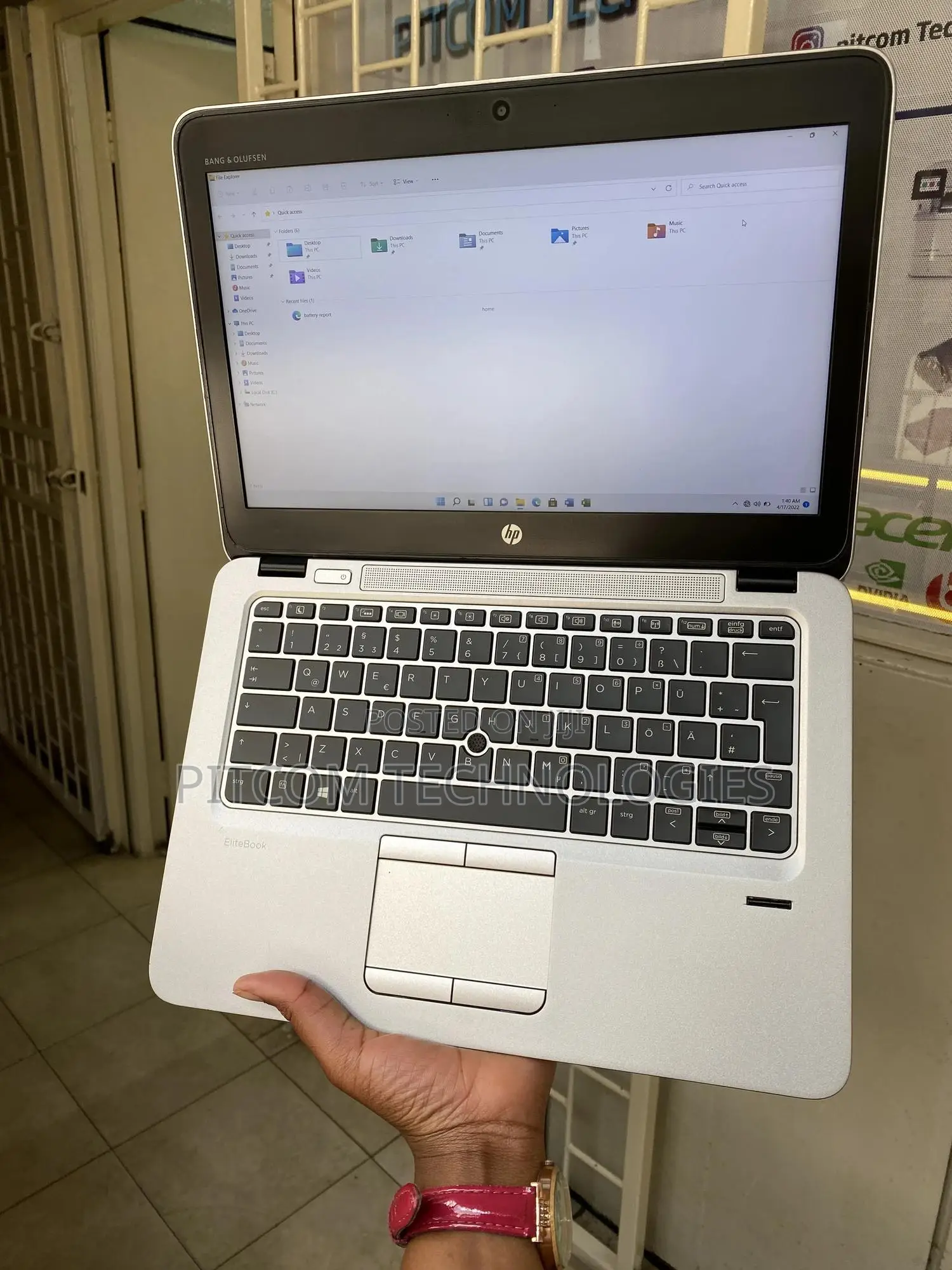 Laptop HP EliteBook 820 G3 8GB Intel Core I5 SSD 256GB
