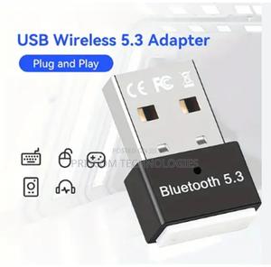 Bluetooth 5.3 USB Adapter for PC and Laptop - Plug Play