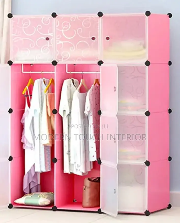 New 3 Column Plastic Wardrobe