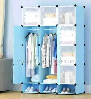 Blue Plastic Wardrobes