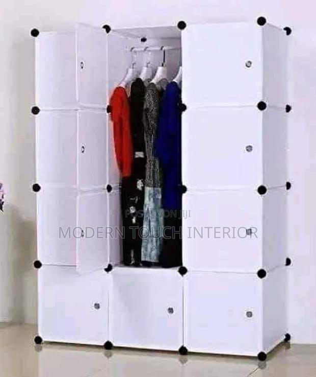 White Plastic Wardrobe