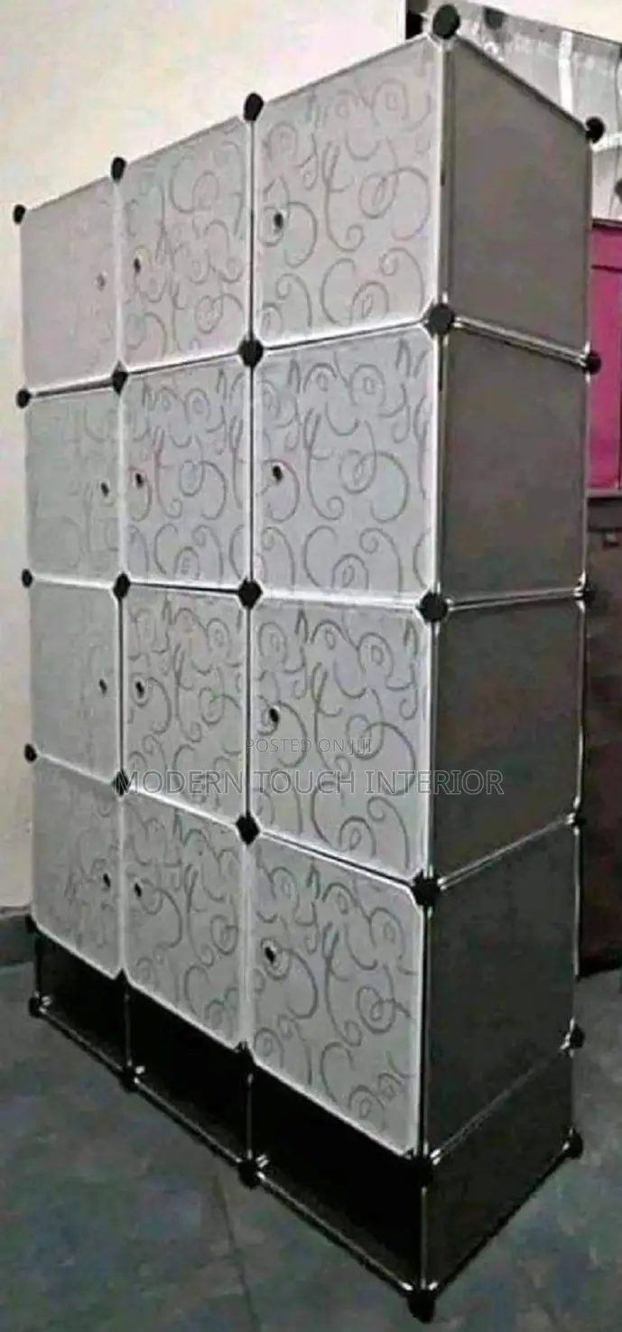 Plastic Wardrobe 3 Column