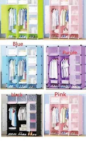 Plastic Wardrobes - All Colors Available