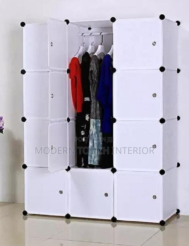 Plastic 3 Column Wardrobes - main view