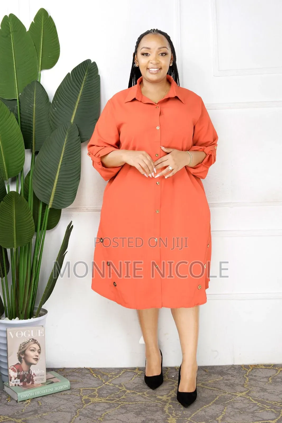 Shirt Dress/ Maternity Friendly/Pregnant Friendly
