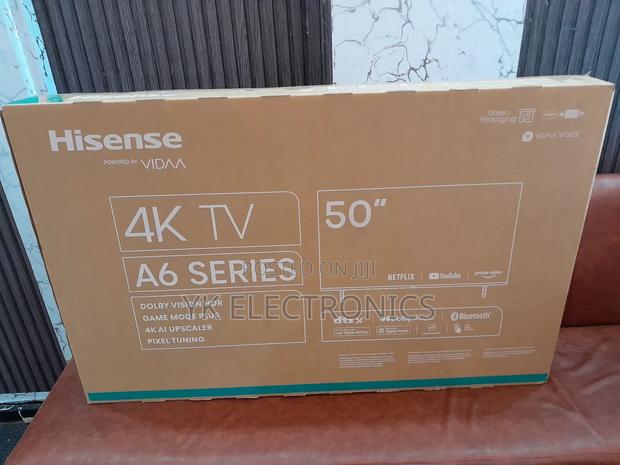 Hisense 50 Inch Smart Frameless Tv 50a6k