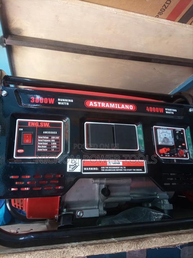 Manual Start 4.0kva Petrol Generator - main view