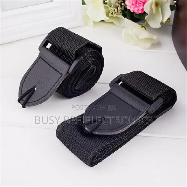 Guitar Strap Leather Head Adjustable Shoulder Strap - thumbnail 2