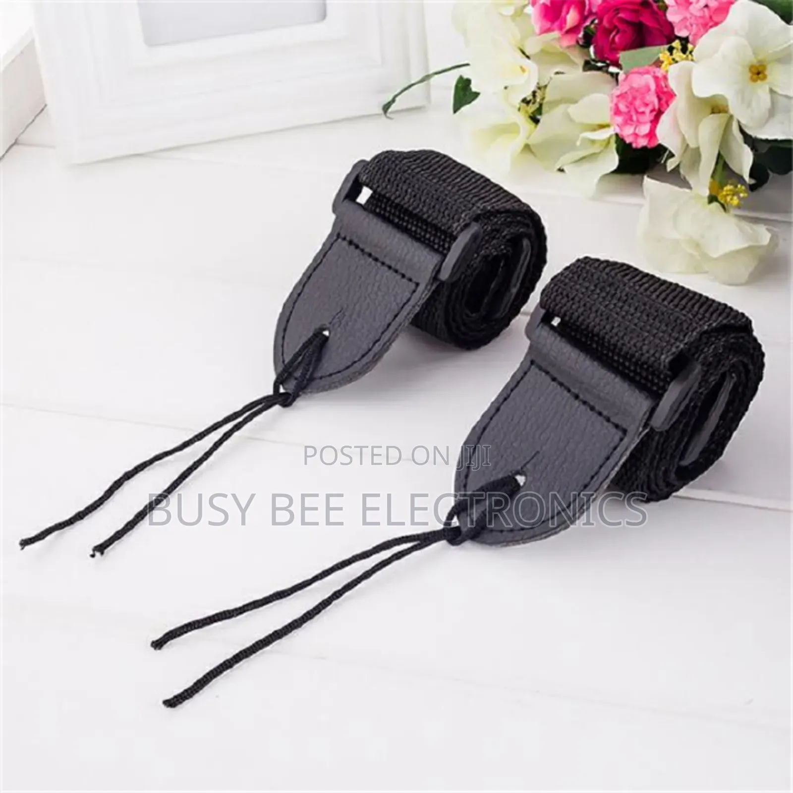 Guitar Strap Leather Head Adjustable Shoulder Strap