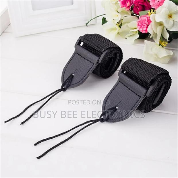 Guitar Strap Leather Head Adjustable Shoulder Strap - thumbnail 6