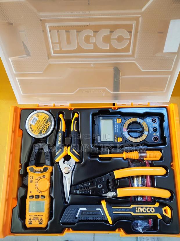 INGCO 7PCS Telecom Tools Set Networking Tools Set HKTV01T071 - thumbnail 2