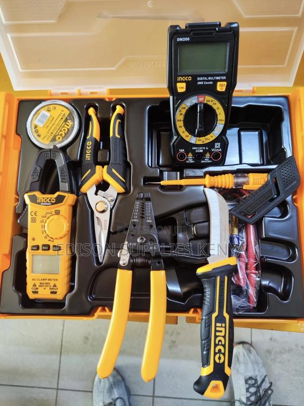 INGCO 7PCS Telecom Tools Set Networking Tools Set HKTV01T071 - main view