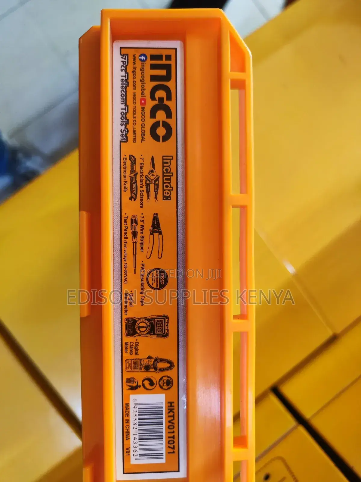 INGCO 7PCS Telecom Tools Set Networking Tools Set HKTV01T071