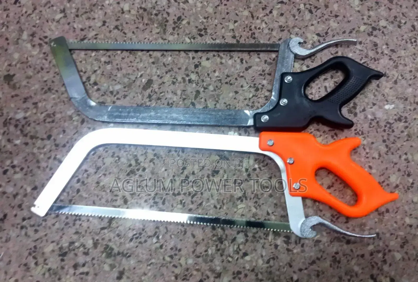 Hacksaw Blade With Black Handle