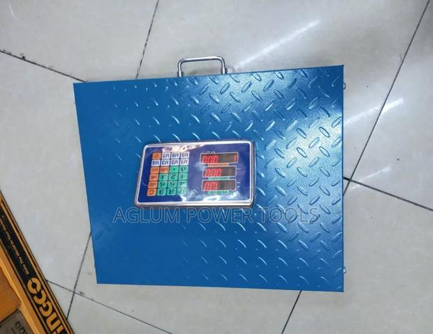 Platform Scale 600kgs Big Base With Guard - main view