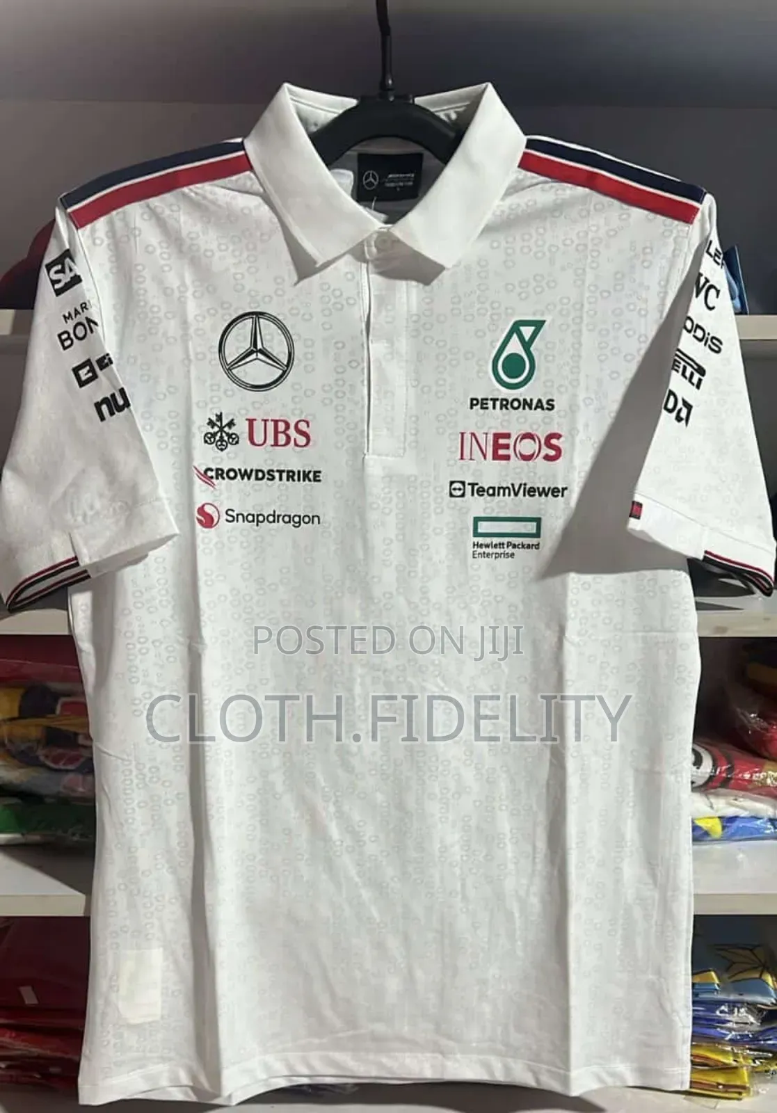 Mercedes F1 Polo Shirt 2024