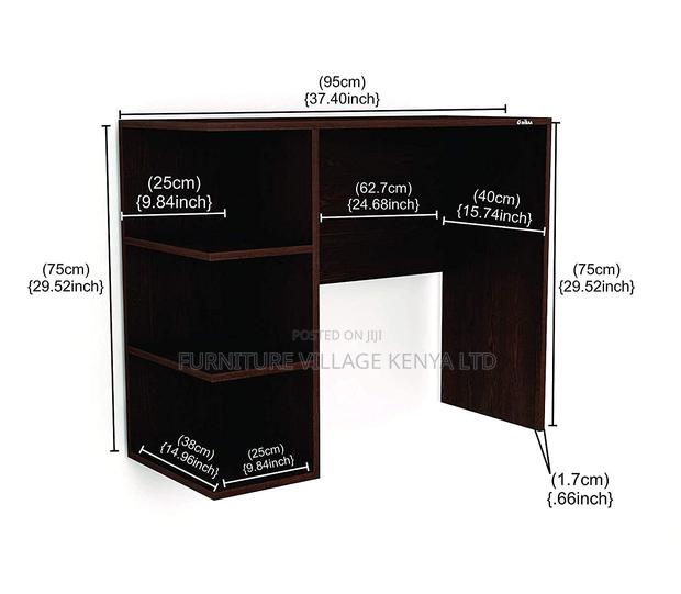 Engineered Wood Study Table, Writing Desk - thumbnail 2