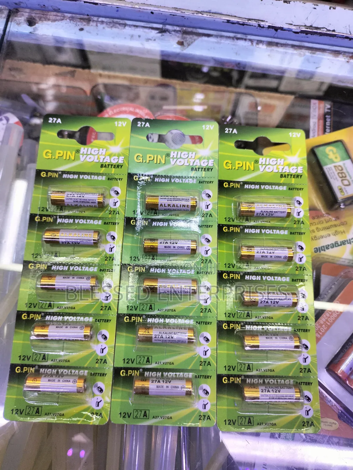 G Pin High Voltage Car Remote Battery