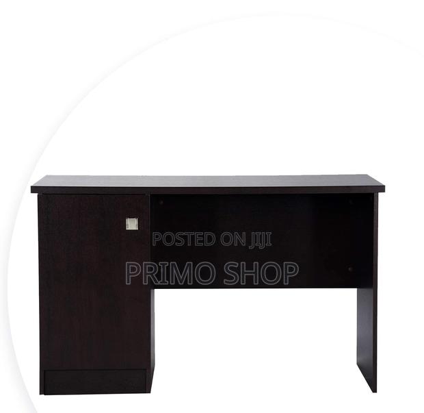 Study Table and Office Desk (Dark Wenge, Matte Finish) - thumbnail 3