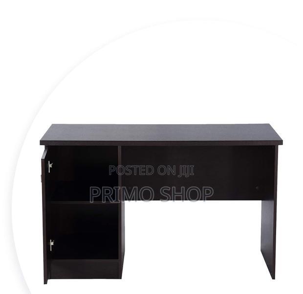 Study Table and Office Desk (Dark Wenge, Matte Finish) - thumbnail 4