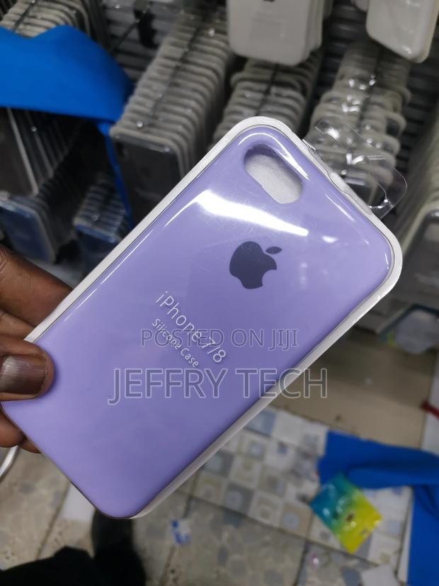 iPhone 7/8 Silicon Case Color : Purple - thumbnail 3