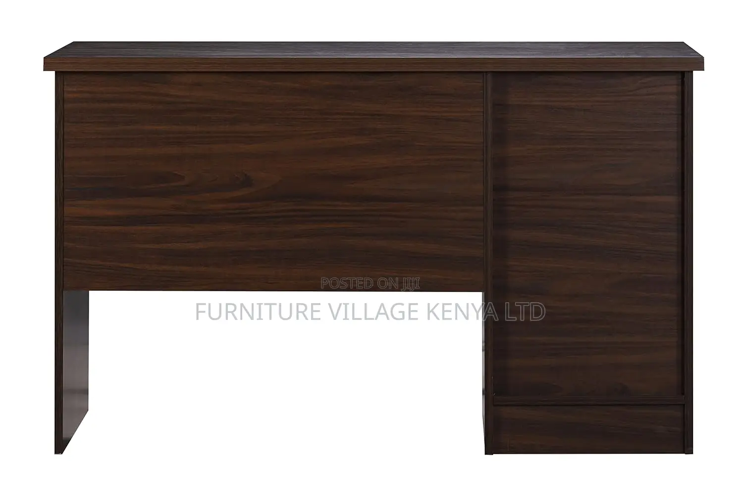 Study Table and Office Desk (Dark Wenge, Matte Finish)