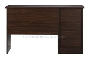 Study Table and Office Desk (Dark Wenge, Matte Finish)