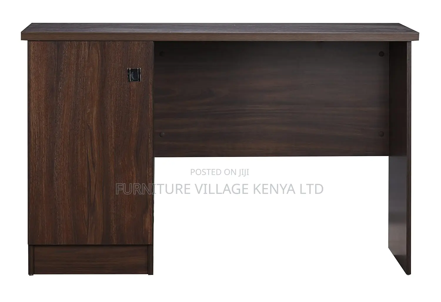 Study Table and Office Desk (Dark Wenge, Matte Finish)